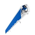 thumbnail image 3 of Awntech 16' x 10' Maui Left Motor Left Motorized Patio Retractable Awning, Bright Blue, 3 of 6