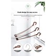thumbnail image 5 of 6pcs red Large Hanging Planters with Drainage Hole, Hanging Flower Pots Plastic Plant Hanger Holders Hanging Basket for Indoor, 5 of 5