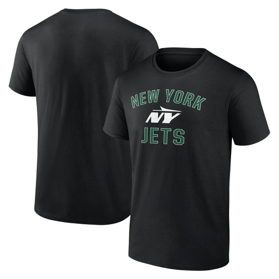Men's Black New York Jets Victory Arch T-Shirt