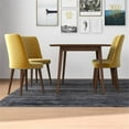 thumbnail image 4 of Alpen Mid Century Modern Solid Wood Walnut Kitchen Table and Chairs for 4, 4 of 6
