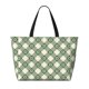 thumbnail image 2 of Easygdp Daisy Plaid Green Bolsa de Viaje de Playa de Gran Capacidad, Bolsa Tote Perfecta para la Playa, Escapadas de Fin de Semana y Viajes, 2 of 7