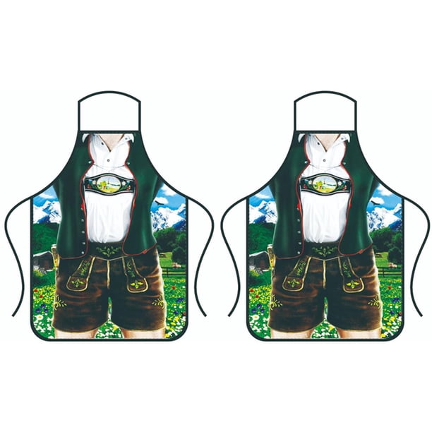 Ruifaya Delantal estilo pareja Delantal unisex para festivales de cerveza NUEVO