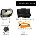 thumbnail image 3 of Cerradura De Disco  Bloosom De Alarma Para Motocicleta Y Scooter Amarillo, 3 of 4
