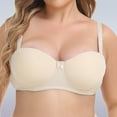thumbnail image 2 of Vedolay Sports Bras For Women Women's Signature Lace Unlined Underwire Bra,Beige 40, 2 of 3