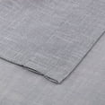 thumbnail image 4 of 1 Set of Kitchen Curtains Faux Linen Textured Light Filtering Tier Window Treatment Curtains for Small Windows, Gray, 36" Long, 4 of 4