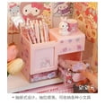 thumbnail image 6 of Kuromi My melody Sanrio animation peripheral convenient desktop storage pen holder large capacity desktop stationery storage box, 6 of 22