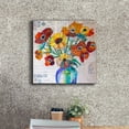 thumbnail image 3 of Epic Graffiti 'Happiness A' by St. Hilaire Elizabeth, Canvas Wall Art, 18"x18", 3 of 8