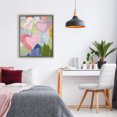 thumbnail image 3 of Stupell Industries Modern Pink Hearts Abstraction Brown Floating Frame Canvas Art, 17 x 21, by The Prints Vibe, 3 of 8