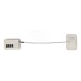 thumbnail image 3 of Cerradura Combinada A Prueba De Bebés, Cerradura De Cable De Seguridad Para Ventana De Acero Inoxidable Multiusos Para Refrigerador Y Refrigerador, 3 of 7