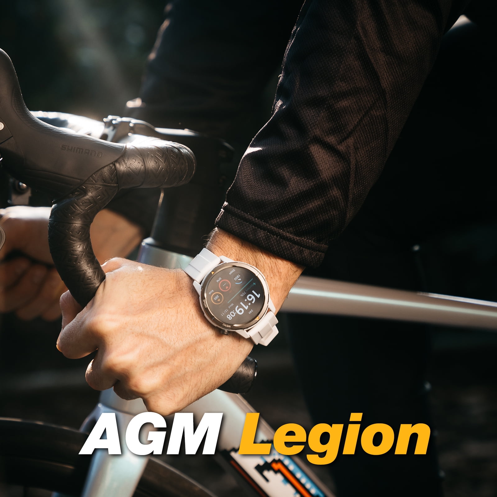 AGM Watch Legion Grey Smart watch waterproof, outdoor, sports