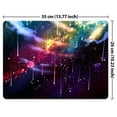 thumbnail image 2 of WIRESTER 13.77x10.23 in Rectangle Mouse Pad with Non-Slip Rubber Base for Computers, Laptop, Office & Home - Galaxy Falling Star, 2 of 5