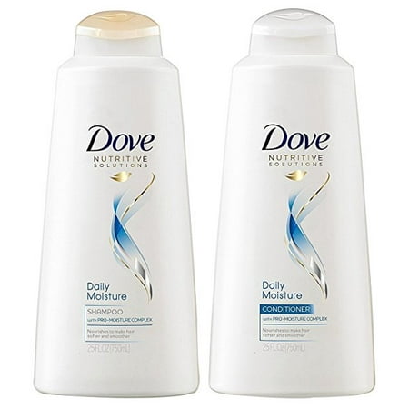 - Dove Nutritive Solutions Daily Moisture Shampoo & Conditioner Set 25.4 Fl Oz
