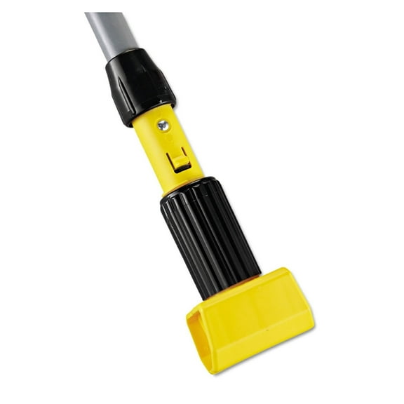 Products Gripper Vinyl Aluminum Wet Mop Handle, 60-Inch, Heavy Duty Mop Head Replacement for Industrial/Household Floor Cleaning