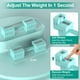 thumbnail image 4 of Hezeyferg Juego De Mancuernas Ajustables De 2 Juegos De Pesas De Mano Con 5 Niveles 3 Lb 5 Lb 7 Lb 9 Lb 11 Lb Mancuernas De Peso Ajustable Para Mujeres/Hombres Gimnasio En Casa Entrenamiento De Cuerpo, 4 of 5