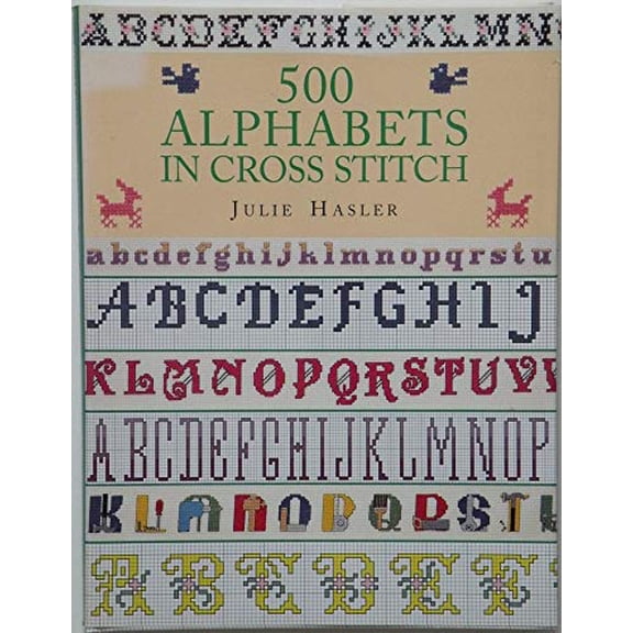 Pre-Owned 500 Alphabets in Cross Stitch (Hardcover) 0715306103 9780715306109