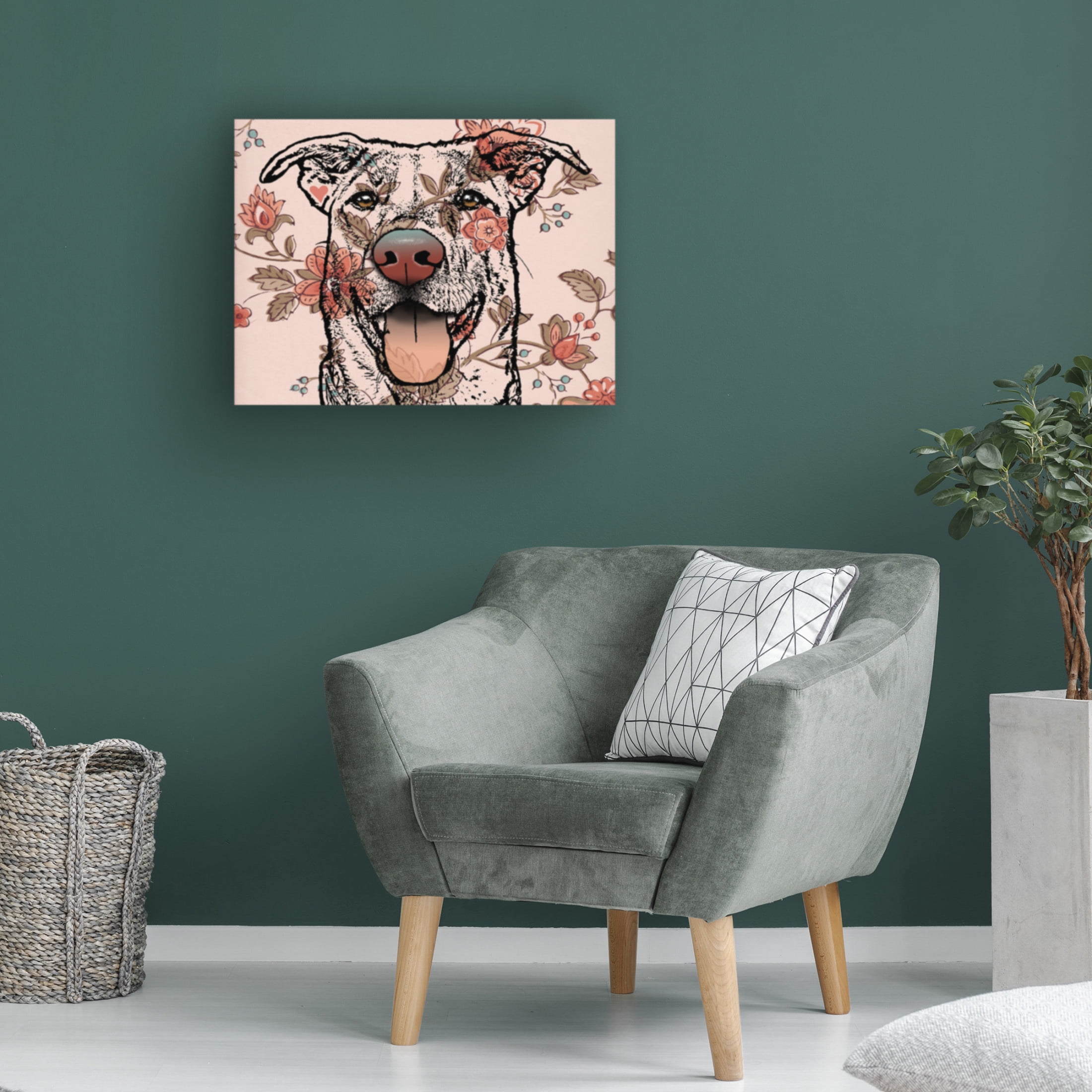 Canvas Wall Art - Dean Russo 'Look Beyond' Wall Art for Living Room, Bedroom, or Office Décor by Trademark Fine Art - 32 x 24 Inches