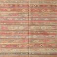 thumbnail image 1 of Ahgly Company Indoor Square Contemporary Orange Southwestern Area Rugs, 7' Square, 1 of 6