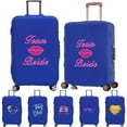 thumbnail image 2 of Luggage Cover Travel Suitcase Protective Cover for Trunk Case 18 '' -28 '' Foldable Light Elastic Suitcase Cover Bride Pattern 1Bride002 S, 2 of 5