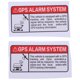 thumbnail image 1 of 2 pegatinas de advertencia para coche con sistema de alarma GPS, antirrobo, 1 of 6