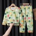 thumbnail image 1 of Conjunto de pijamas para niños de dinosaurio de Mickey Mouse, ropa interior para bebés, tira de pozo, ropa de otoño de seda de leche, pijamas para niños y niñas, ropa de casa 8 100-110cm Gao Jinjia LED, 1 of 2