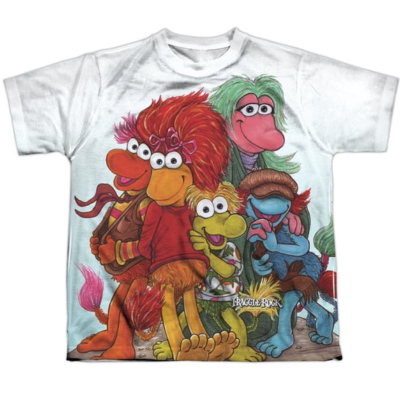 Fraggle Rock - Group Shot - Youth Short Sleeve Shirt - Small