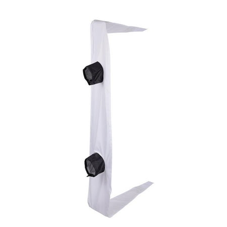 

Famure 3M/4M Universal Window Seal for Portable Air Conditioner And Tumble Dryer - AC Window Sealing Kit - 2 Adjustable Holes with Tension Rope Waterproof Polyester