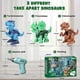 thumbnail image 5 of Juguetes de dinosaurios ZHAOCHENG para niños de 3 a 7 años con taladro, juguetes de construcción, 5 of 5