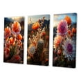 thumbnail image 3 of Designart "Desert happiness Cactus I" Floral & Botanical Wall Art Set Of 3 - Coral Desert Canvas Set For Living Room Decor, 3 of 7