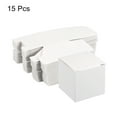 thumbnail image 3 of Unique Bargains Paper Cardboard Boxes Gift Paper Box White 2x2x2 Inch for Gift Wrap 15Pcs, 3 of 5