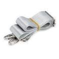 thumbnail image 4 of Spencer Wide Purse Strap Replacement Adjustable Nylon Shoulder Strap Crossbody Bag Handbag Strap, 59 Inch, Gray, 4 of 7