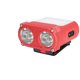 thumbnail image 1 of Minifaro LED con clip para gorra de doble haz, luz con sensor, recargable vía USB, ángulo ajustable, para camping, luces de trabajo, color rojo, 1 of 5