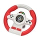 thumbnail image 2 of Volante de juguete de simulación, juego de simulación, multifuncional, eléctrico con música y luz para niños en edad preescolar de 2, 3 y 4 años rojo con base, 2 of 9