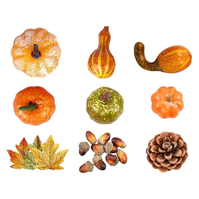 Simulation Pumpkin Halloween Decoration Pumpkin Model Vegetable Cabinet Display Photography Props