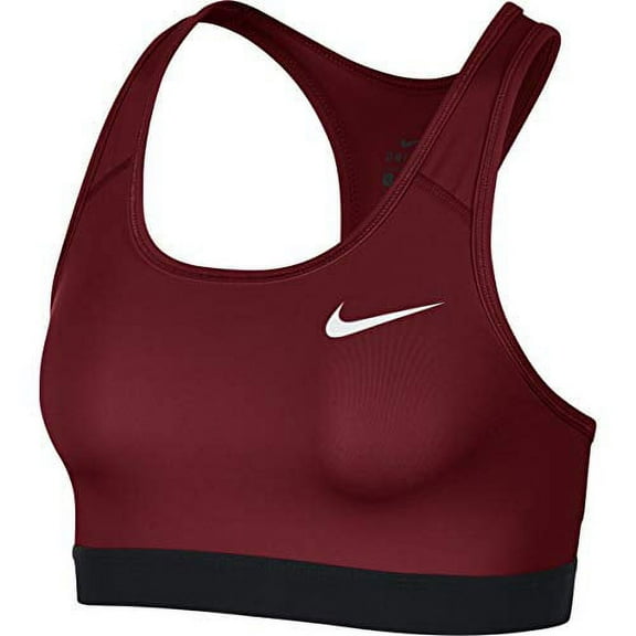 Nike Women's Medium Support Non Padded Sports Bra Dark Beetroot XS BV3900-638