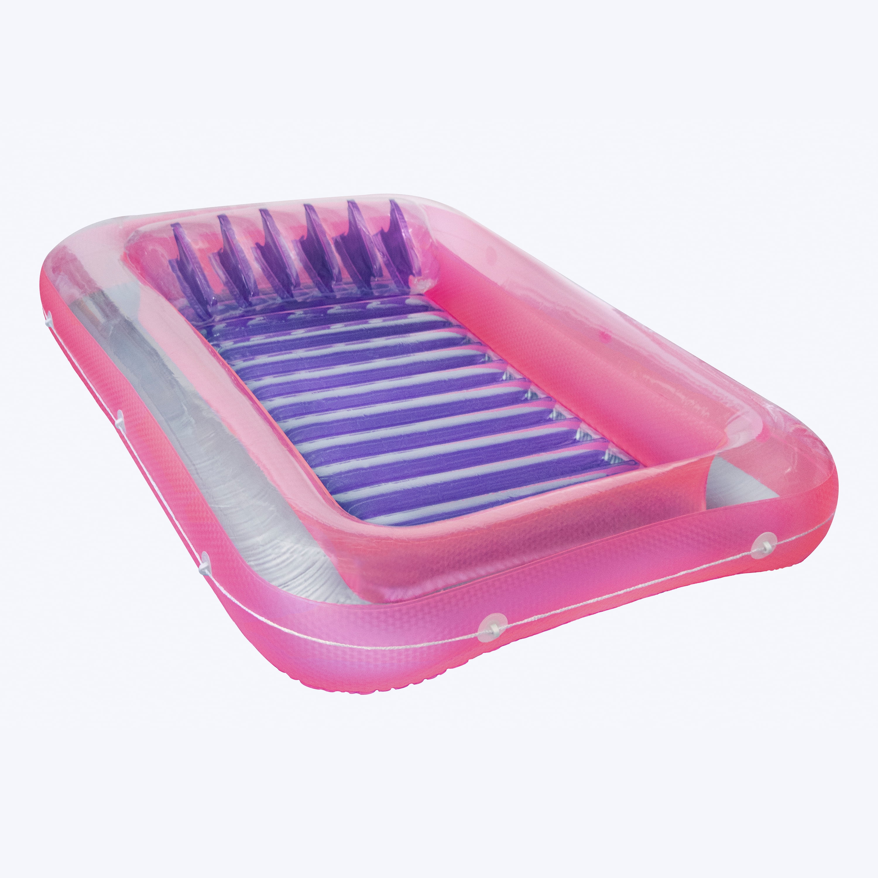 pink inflatable pool