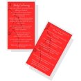 thumbnail image 1 of Body Contouring Pre/Post Treatment Cards | 50 Pack | 2x3.5” inch Business Card Size | Red Card Design, 1 of 5
