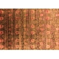 thumbnail image 1 of Ahgly Company Indoor Rectangle Oriental Orange Industrial Area Rugs, 7' x 10', 1 of 4