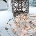 thumbnail image 3 of Cadena de perlas de imitación con lámpara, cadena de perlas blancas, cadena de luces LED de alambre de cobre, cadena de luces para decoración de bodas, cadena de luces doradas, rojas y, 3 of 3