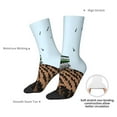 thumbnail image 4 of Yiaed Tractor plowing a field Print Great elasticity Crew Socks Sports socks for Men and Women, 4 of 6