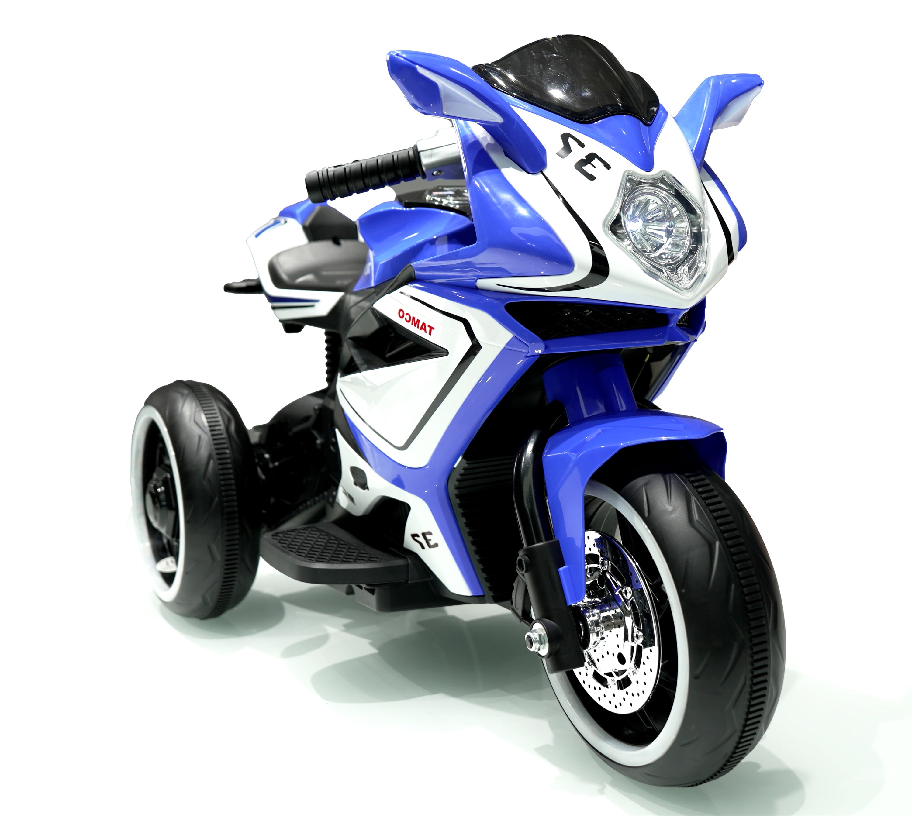 Kids Motorcycle, Rechargeable Ride On Toys, Tamco Electric Motorbike For Kids 3~4 Years With Music ,3 Lighting Wheels