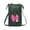 Deep Green, variant on Elegant Women Wallet Bag Star Print Small Crossbody Soft PU Leather Gift For Her
