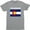 Athletic Heather, variant on Half It Men's Colorado Flag State Denver Men's T-Shirt