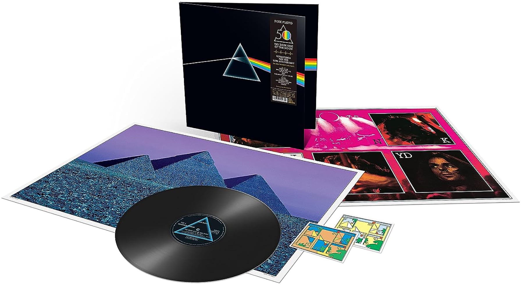 Free Shipping! Pink Floyd The Dark Side of the Moon 50th