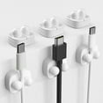 thumbnail image 1 of Birdeem Usb Charging Cable,Charging Cable Organizer,6 Desktop Data Cable Sorting and Fixing Devices Cable Management Devices Cable Clamps Charging Wires Mouse Cable Clamps Cable Buckles, 1 of 6