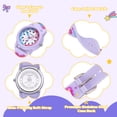 thumbnail image 2 of Kids Analog Watch 3D Cartoon Watch for Boys Girls Age 4-12 Waterproof Watch with Silicone Band Gift for Kids Age 4-12, 2 of 9