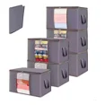 thumbnail image 1 of Cajas De Almacenamiento De Organizadora Tela Plegables 6pcs, 1 of 8