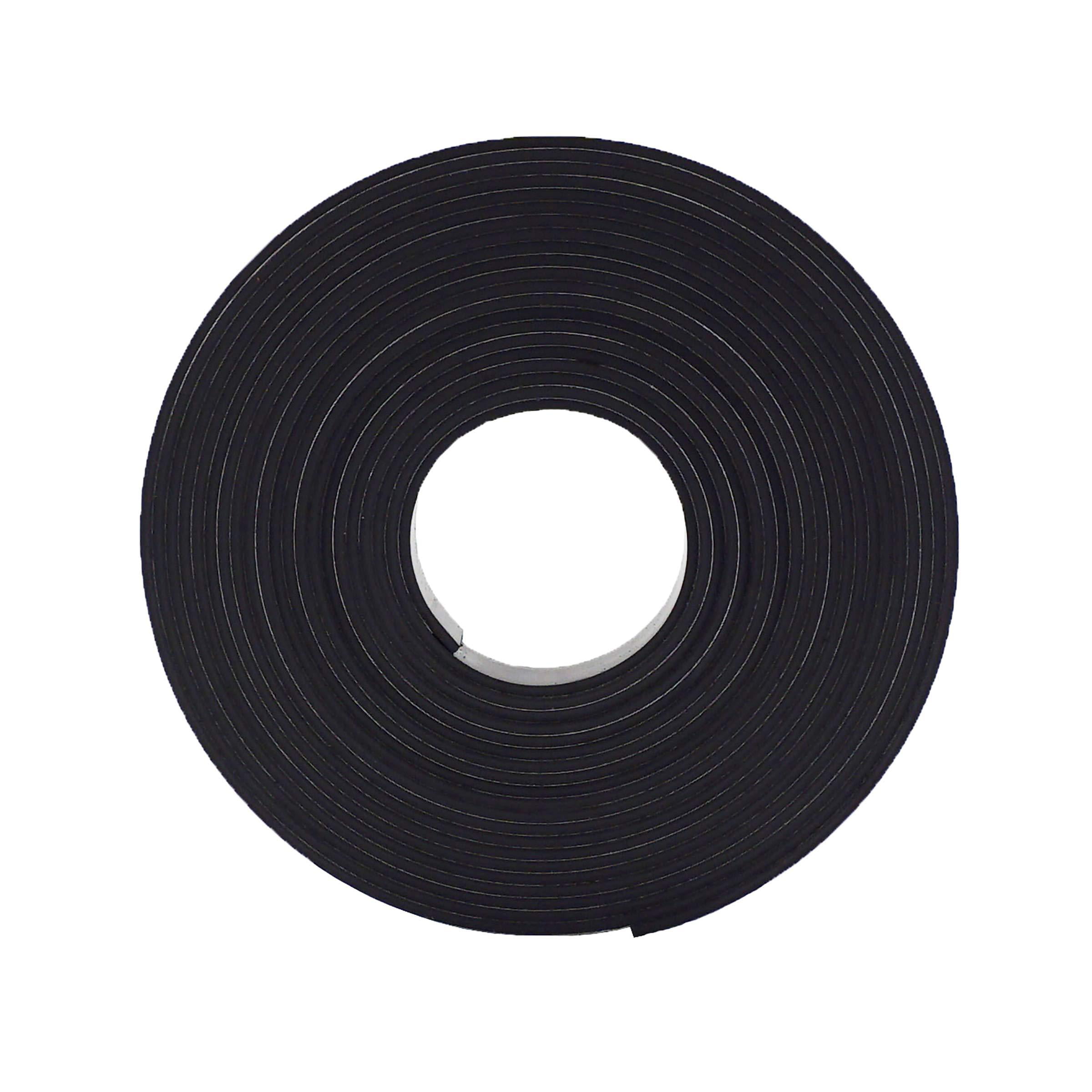 Magnetic Tape 3 Rolls Flexible Magnet Strips with Strong Adhesive Backing (16 Feet x 1/16 Thick x 1/2 Wide) Anisotropic Flexible Magnetic Roll