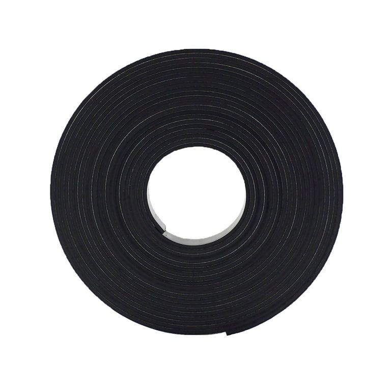Roll-N-Cut Flexible Magnet Tape Refill - 1/16 Thick x 1/2 Wide x 15 Feet. (1 Roll)