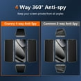 thumbnail image 3 of [2 Pack] Cnarery 4 Way 360 ° Matte TPU Privacy Screen Protector for Google Pixel 10 Pro XL (Not Glass), Fingerprint Sensor Compatible, Anti-Glare Full Adhesive Flexible Film, 3 of 7