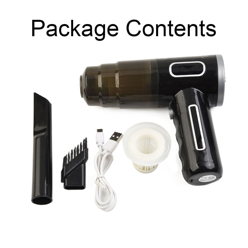 Cordless Hand Held Vacuum Cleaner 29000PA Powerful Wet/Dry for Car Home Cleaning